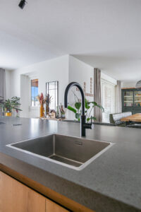 Keuken met betonlook