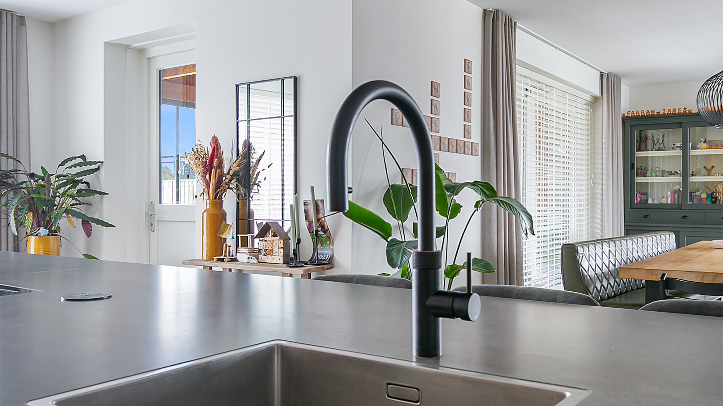 Keuken met betonlook